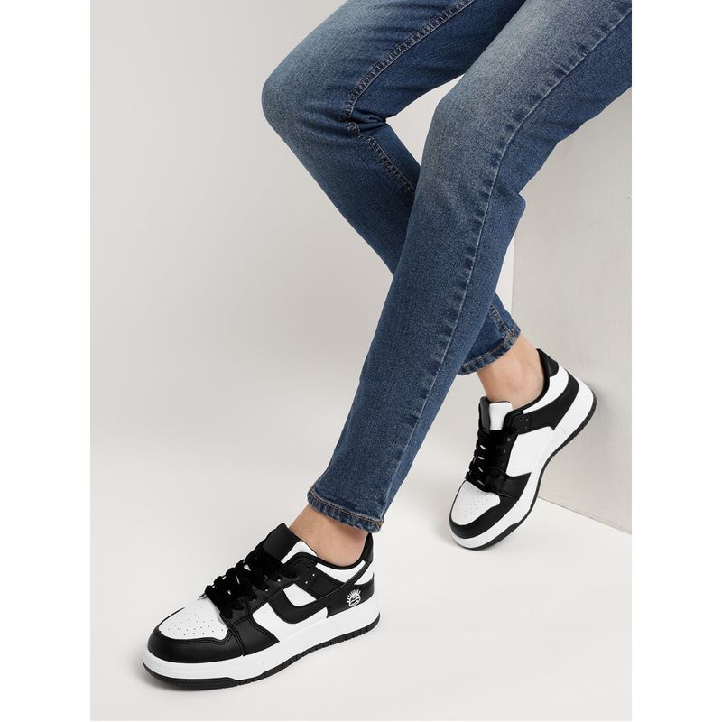Truffle Collection Black Solid Sneakers (UK 6)
