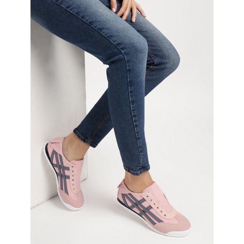 Truffle Collection Pink Solid Sneakers (UK 8)