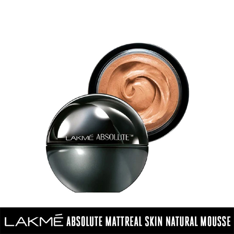 Lakme Absolute Skin Natural Mousse - Beige Honey 05