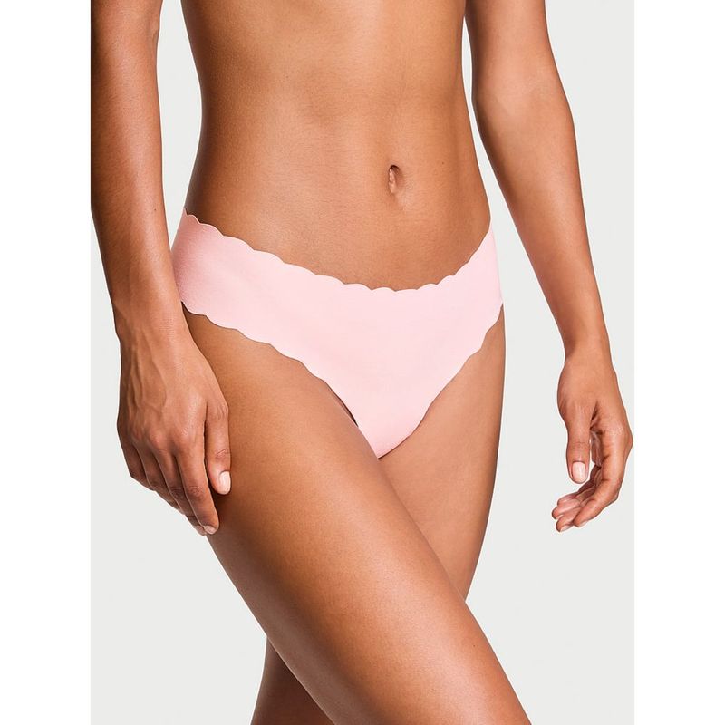 Victoria's Secret No-Show Thong Panty - Pink (S)