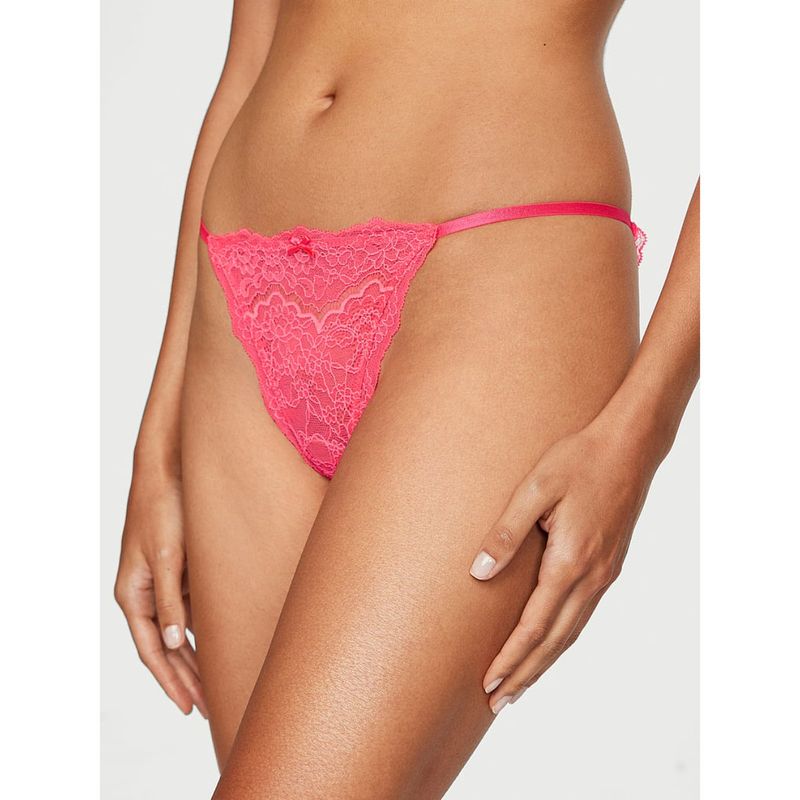 Victoria's Secret Dream Angels Mini String Bikini Panty - Pink (XS)
