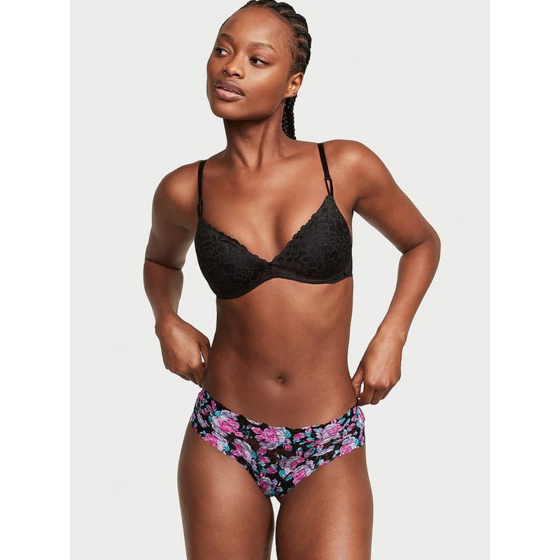 Victoria's Secret The Lacie Posey Lace Cheeky Panty - Multi-Color (XS)