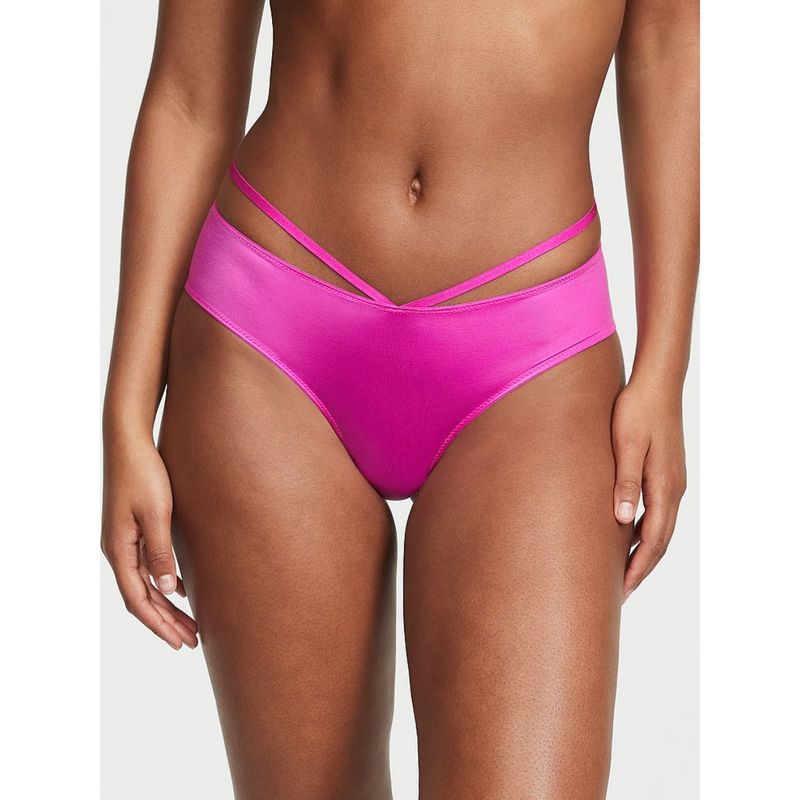 Victoria's Secret Very Sexy So Obsessed Strappy Cheeky Panty - Pink (XS)