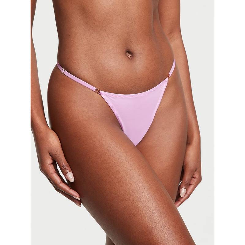 Victoria's Secret Love Cloud Adjustable String Thong Panty - Lavender (XS)