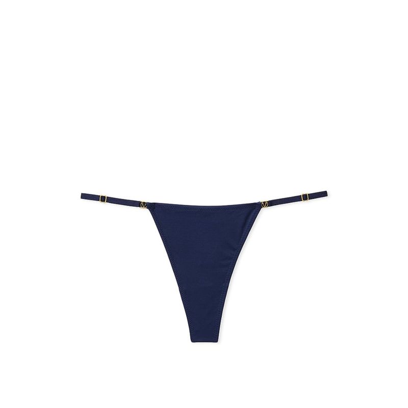 Victoria's Secret Love Cloud Adjustable String Thong Panty - Blue (M)