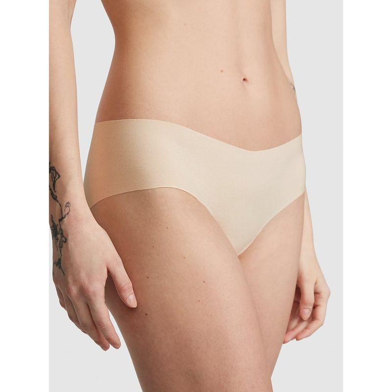 Victoria's Secret PINK No-Show Hiphugger Panty - Beige (2XL)