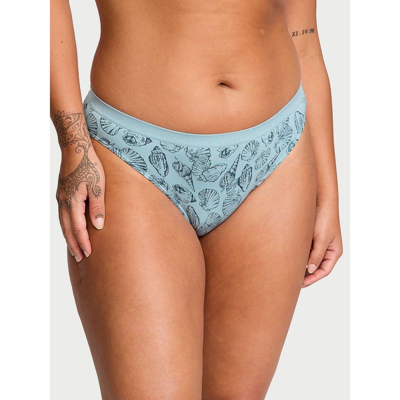 Victoria's Secret Seamless Bikini Panty - Blue (XS)