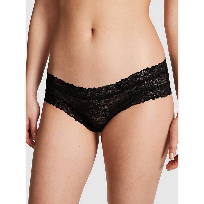 Victoria's Secret PINK Wink Cheeky Panty - Black (M)