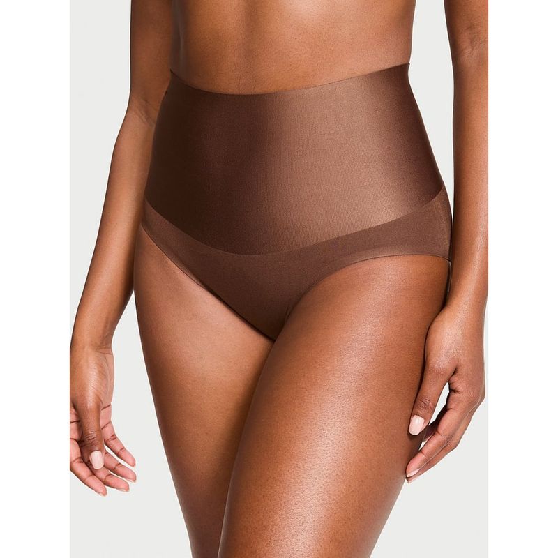 Victoria's Secret Body by Victoria Smoothing Shimmer Brief Panty - Brown (M)