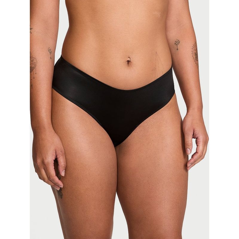Victoria's Secret Very Sexy Starstruck Strappy High-Leg Cheeky Panty - Black (XL)