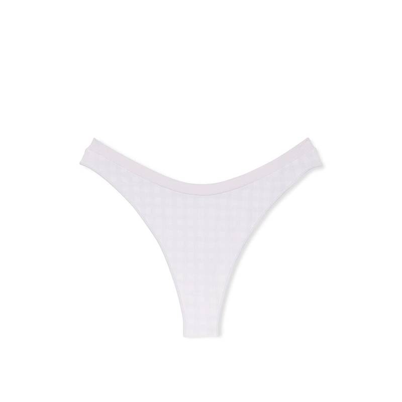 Victoria's Secret PINK Seamless High-Leg Thong Panty - Lavender (XS)