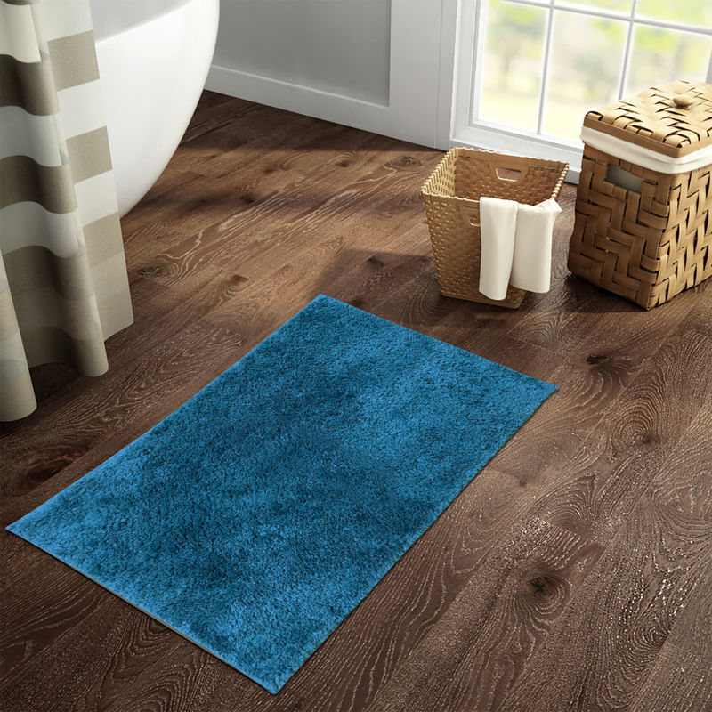 Dark Teal Bathroom Rugsnull
