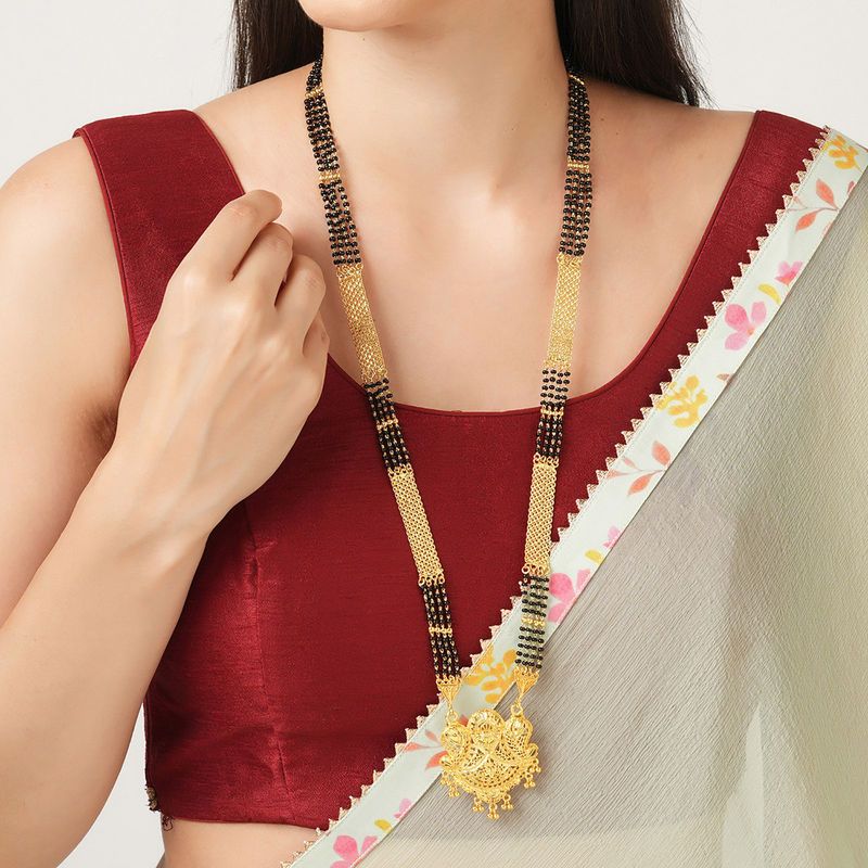 Long mangalsutra online pendant designs