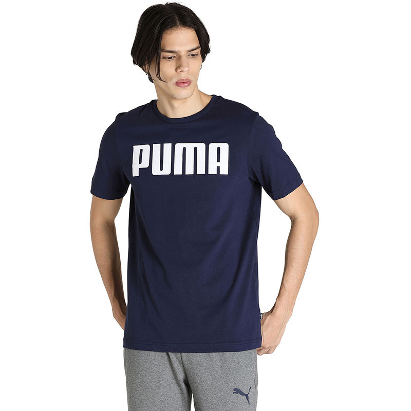 Puma ESS Mens Red Casual T-Shirt (XS)
