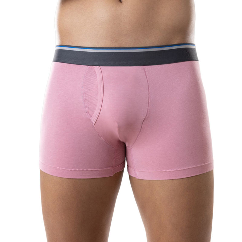 GLOOT Anti Odor Cotton Tencel Cooling Trunk-GLI005-Pink (2XL)