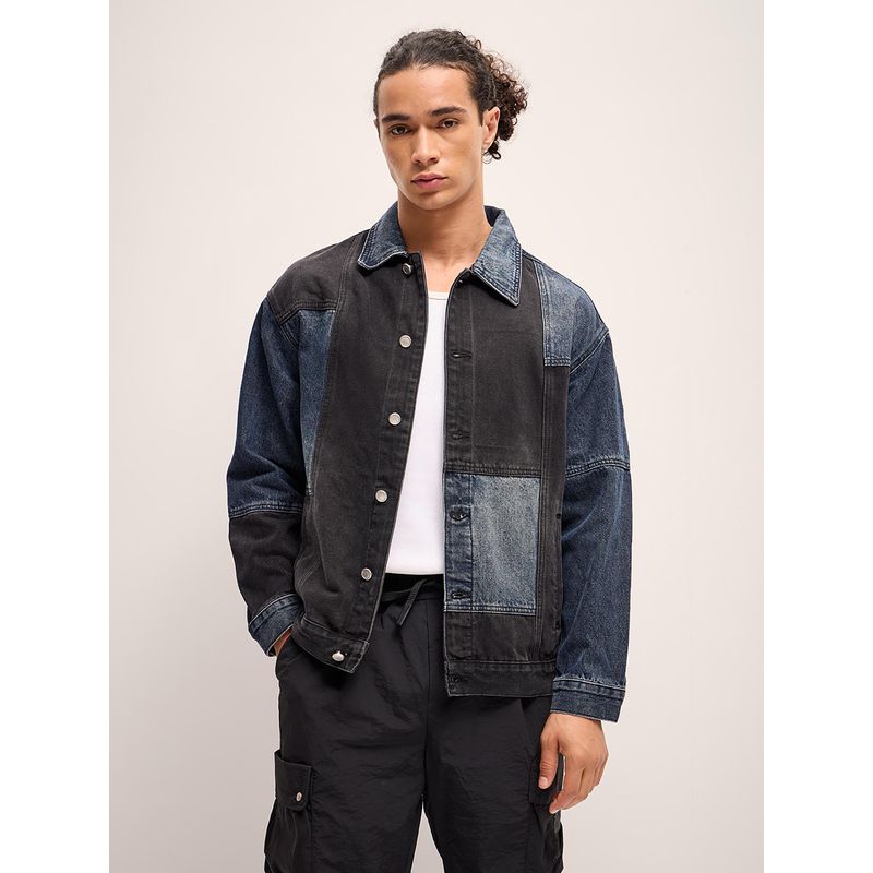 THE BEAR HOUSE Multi Color Classic Denim Jacket (3XL)