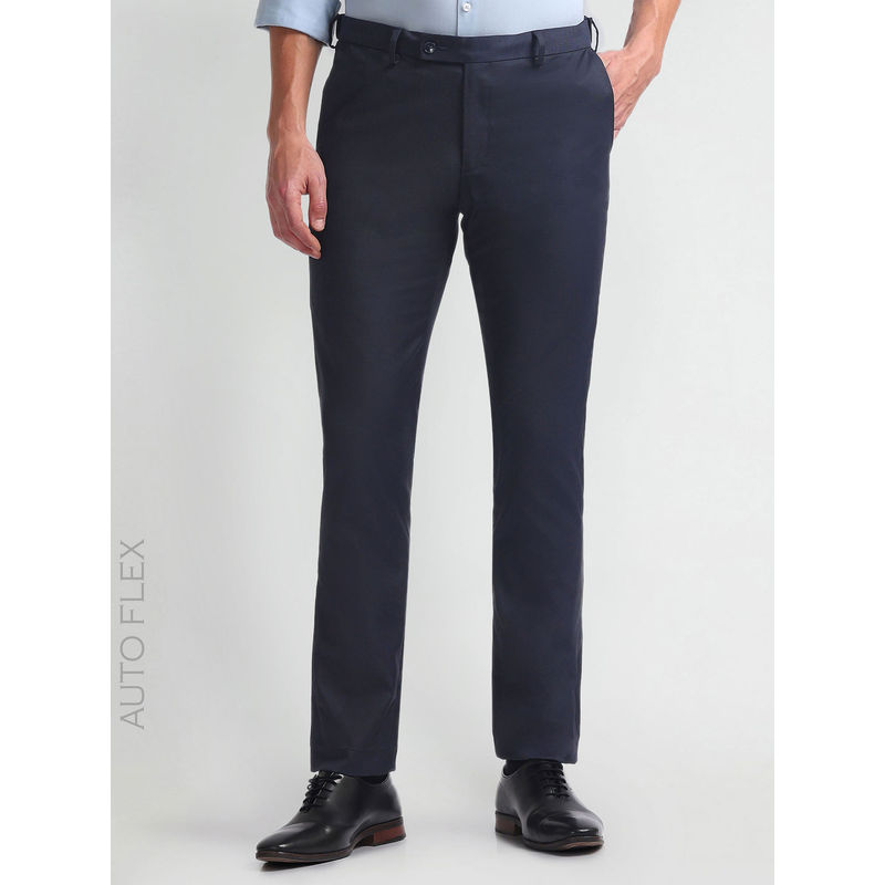 Arrow Slim Fit Autoflex Trousers (30)