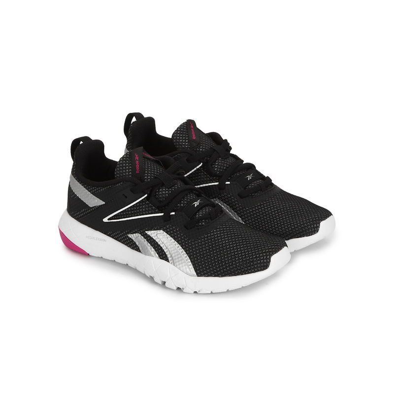 Reebok Mega Flexagon Black Training Shoes (UK 4) (UK 4)
