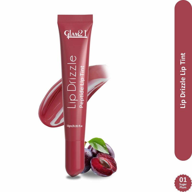 Glam21 Lip Drizzle Peptide Lip Tint - Sugar Plum