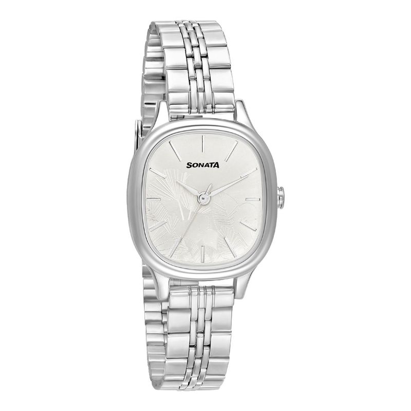 Sonata Silver White Dial Analog watch For Women-8080SL02 : Amazon.in:  Fashion