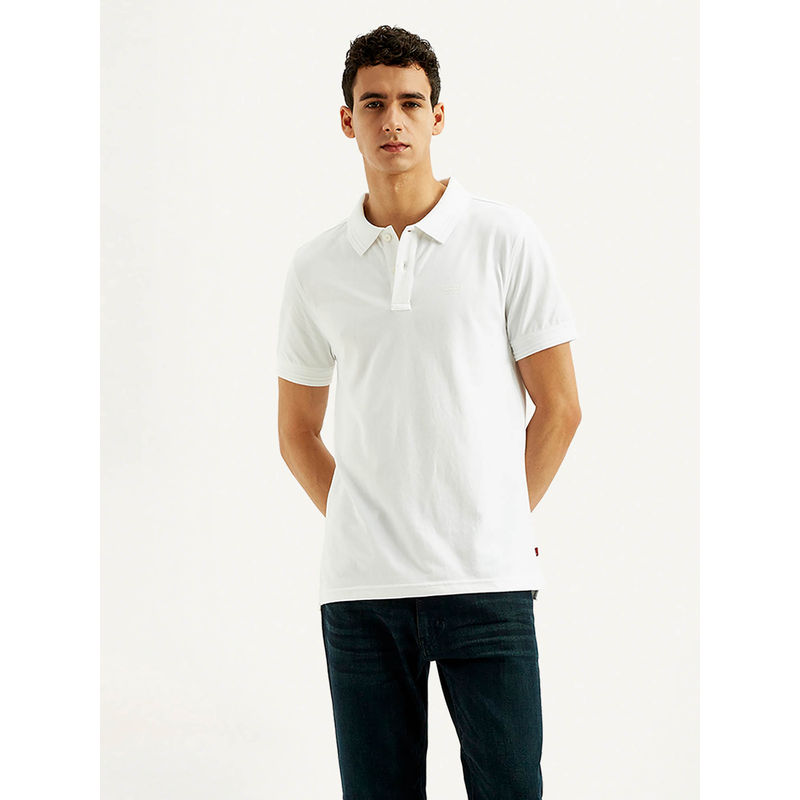 Levi's Mens Solid Slim Fit Polo T-Shirt (S)
