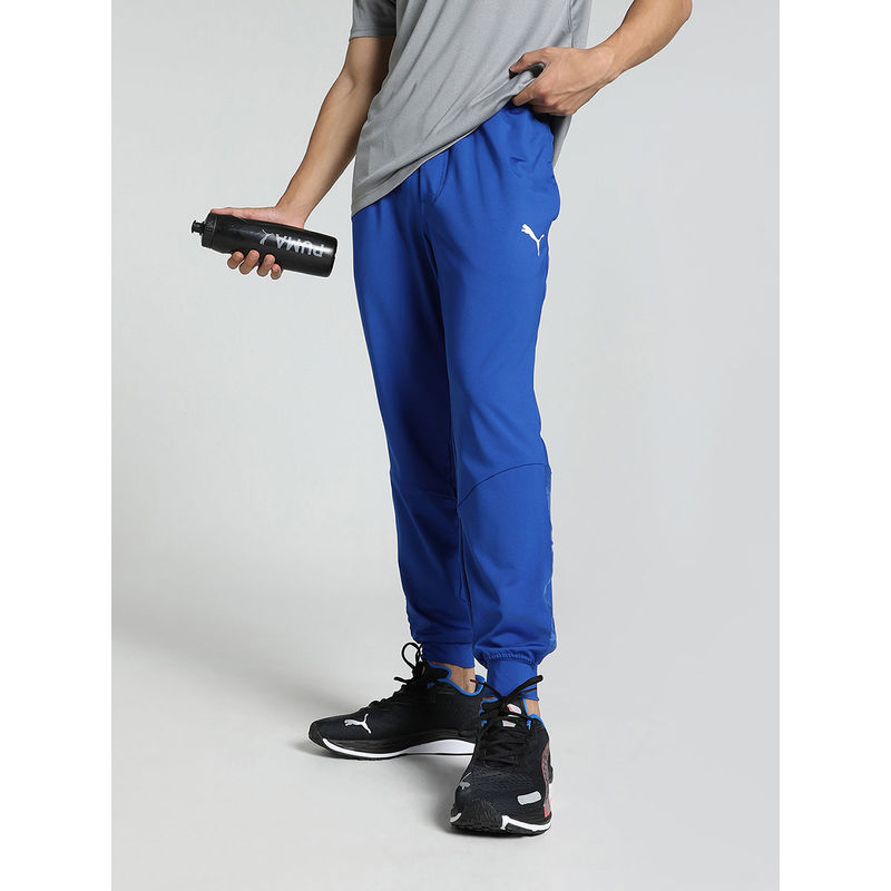 Puma Train Off Season Poly Mens Blue Joggers (M)