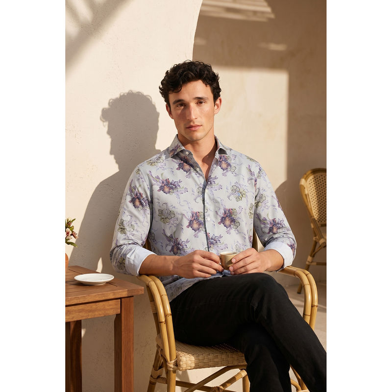 Simon Carter Grey Casual Shirt (39)