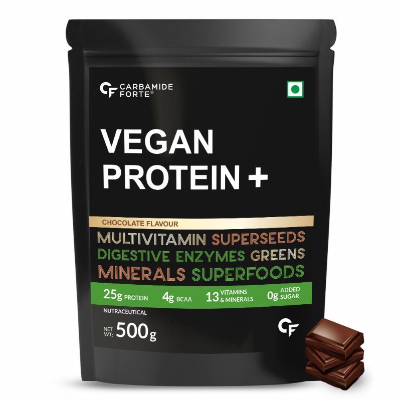 Carbamide Forte Vegan Protein Powder - Chocolate Flavour