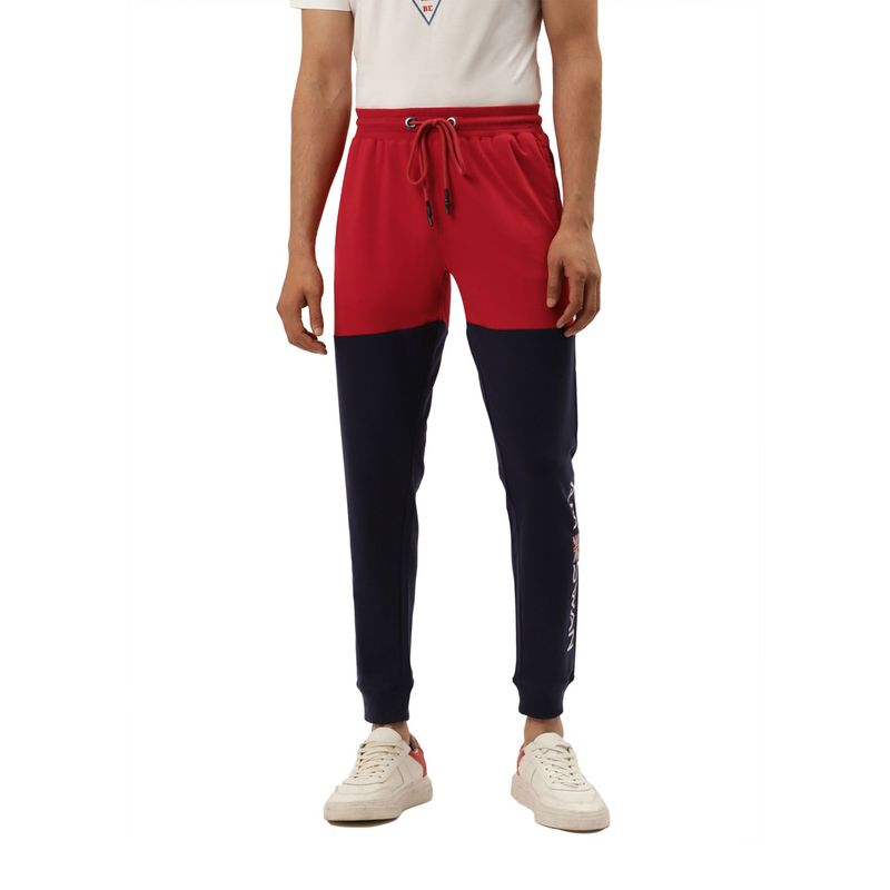 AM SWAN Cotton Rich Lycra With Contrast Pannel Jogger (34)