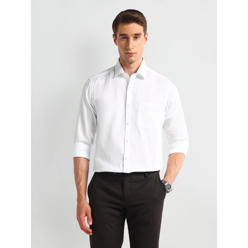 Arrow Sports White Tipped Collar Polo Shirt (XL)