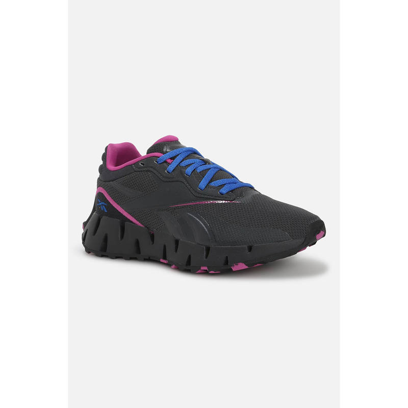 Reebok Womens Zig Dynamica 4 Adventure Running Shoes Black (UK 4)