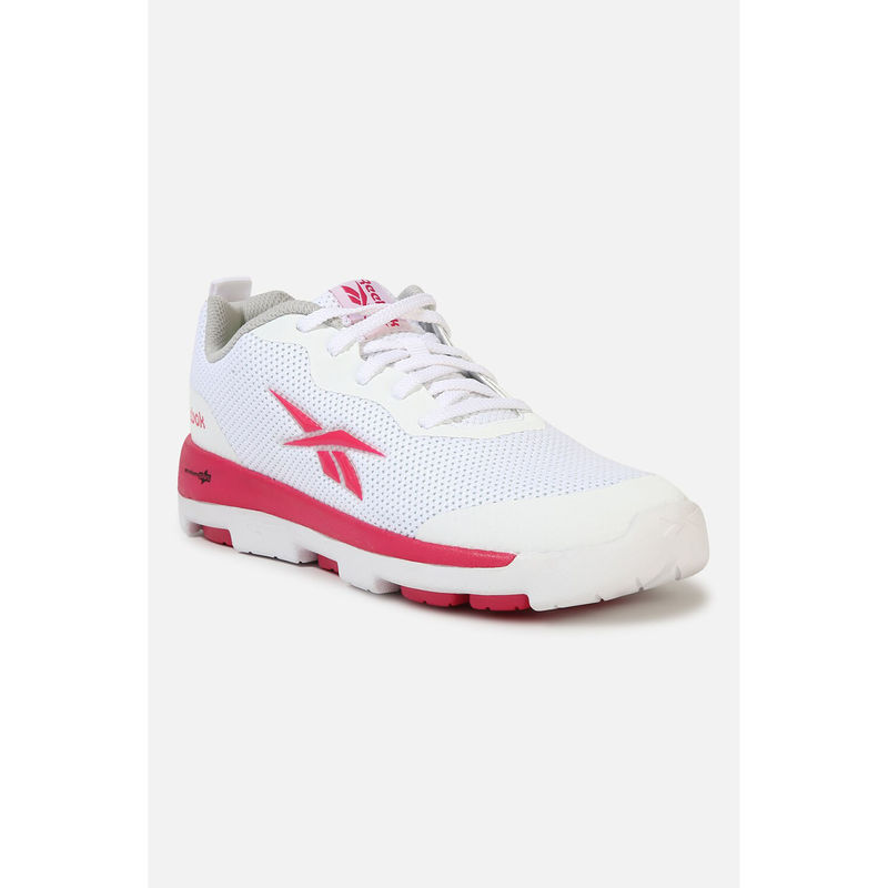 Reebok Womens Ree Lax Running Shoes White (UK 4)