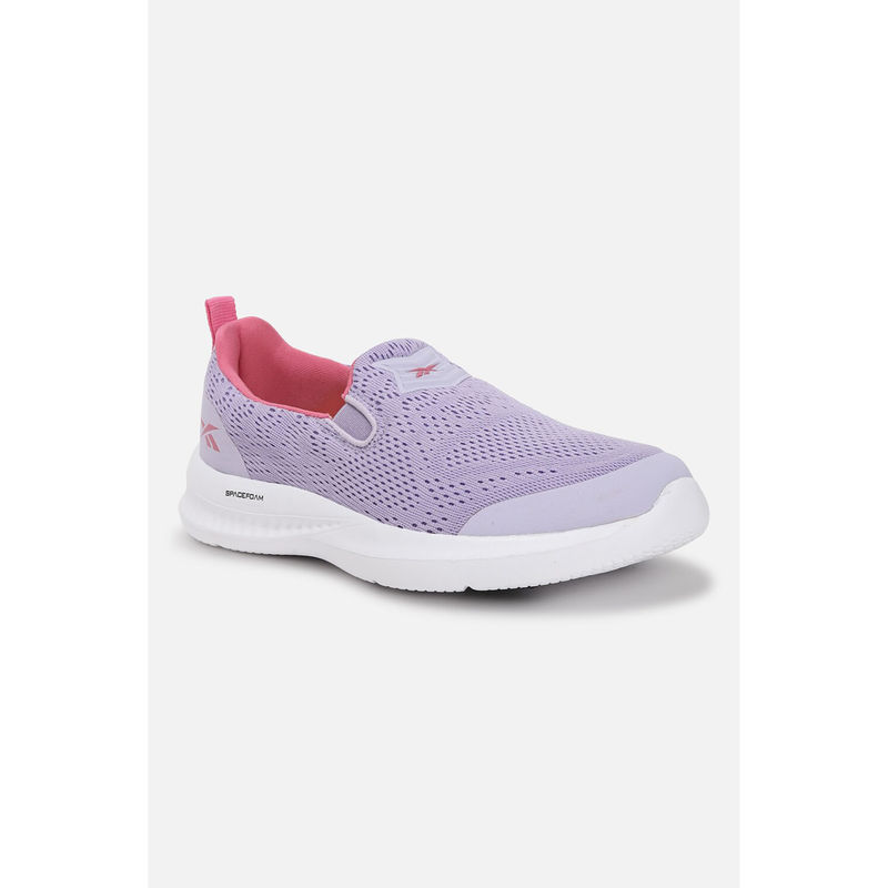 Reebok Womens Captain Comfort Slip Running Shoes Purple (UK 4)