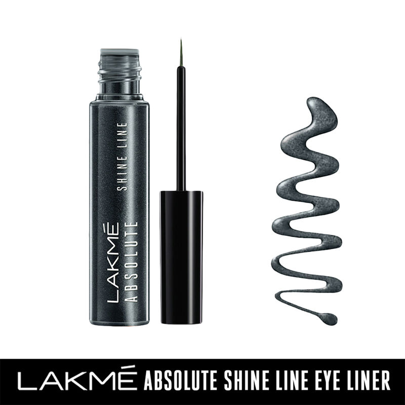 Lakme Absolute Shine Line Eye Liner - Steel Grey