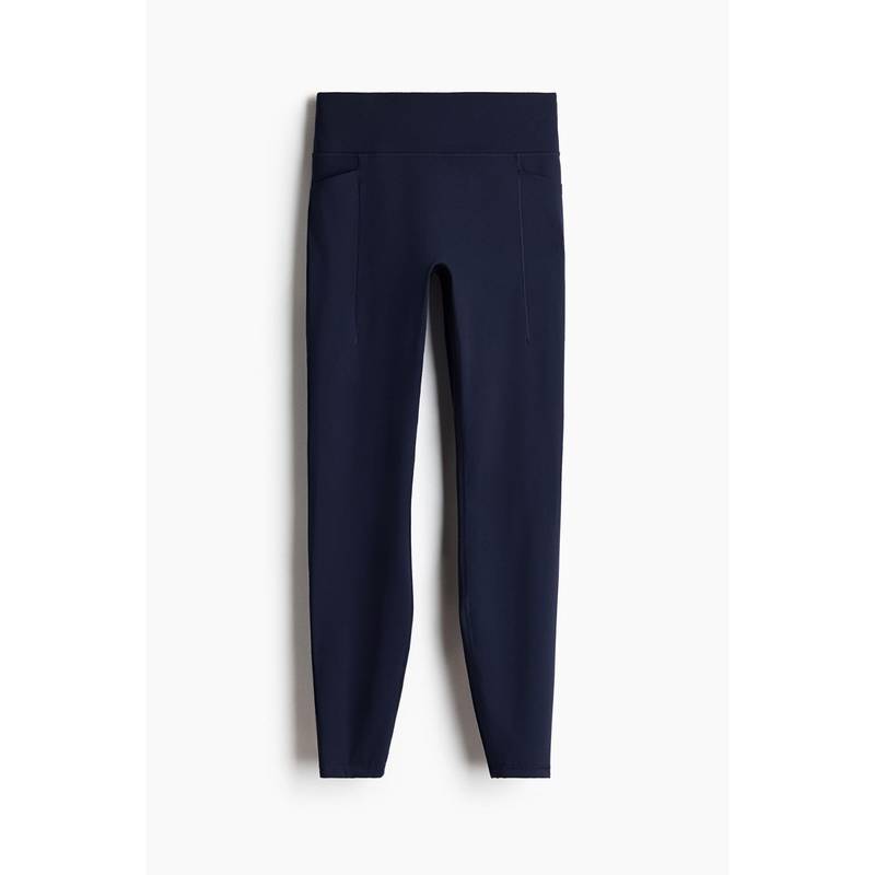 H&M Women Blue Sports Leggings With Sculptmove (M)