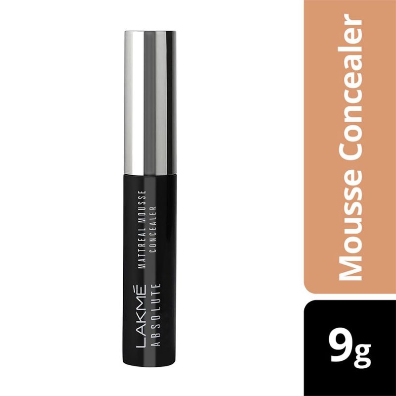 Lakme Absolute Mattreal Mousse Concealer - 01 Sand