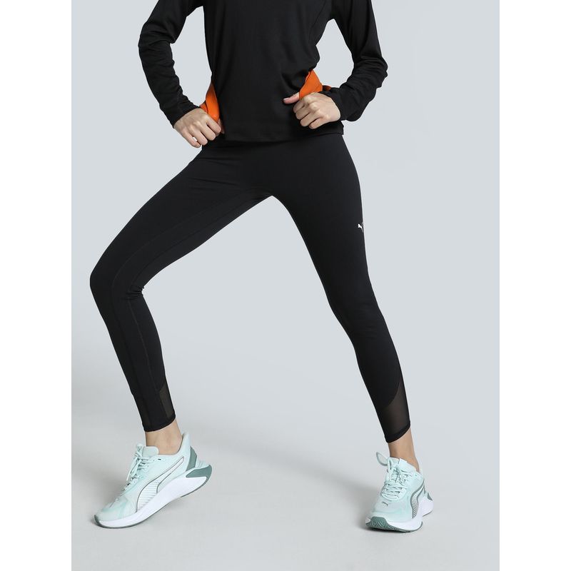 Puma CLOUDSPUN HW 7/8 Womens Black Tights (XS)