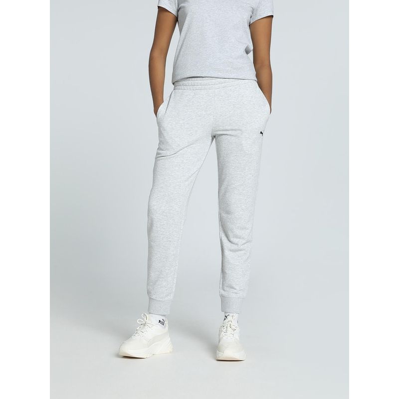 Puma ESS Womens Grey Joggers (S)