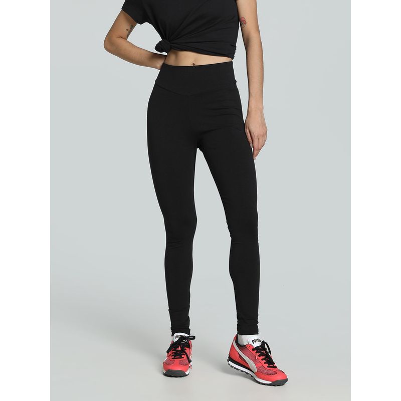 Puma HER High-Waist Womens Black Tights (XL)