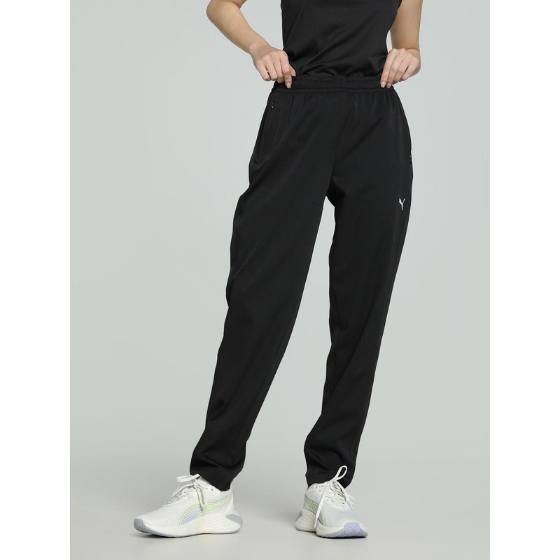 Puma WARDROBE ESS Woven OP Womens Black Trackpants (XS)