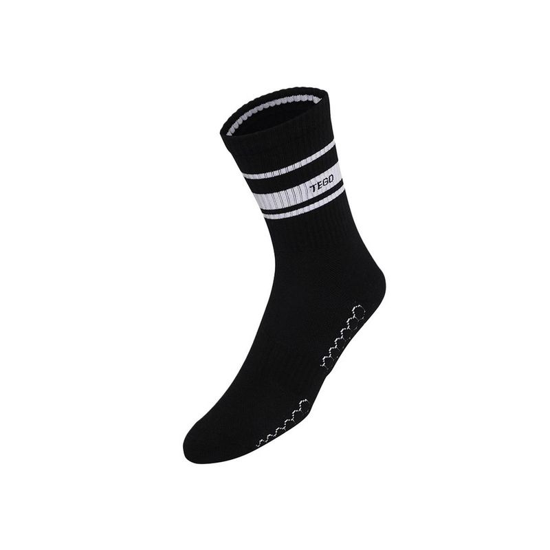 Tego Bamboo Crew Socks - Black (L)