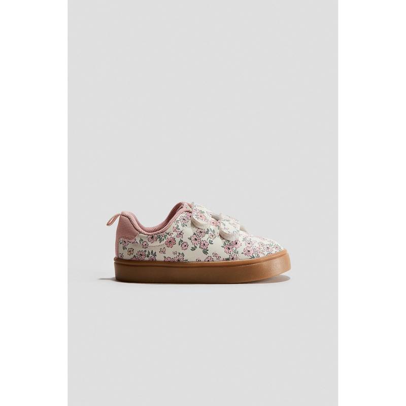H&M Girls White Trainers Shoes (UK 2-3)
