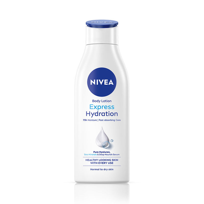 NIVEA Express Hydration BODY LOTION with Sea Minerals - 5 in 1 COMPLETE CARE for 48H Moisturization