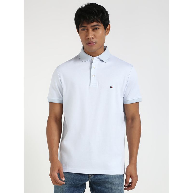 Tommy Hilfiger Mens Blue Polo T-Shirt (2XL)