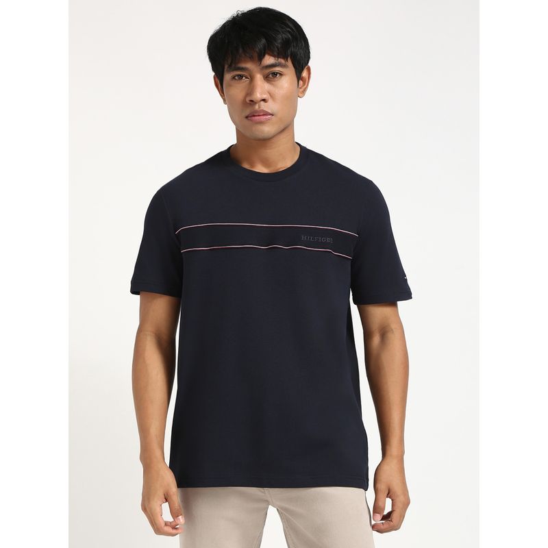 Tommy Hilfiger Mens Blue T-Shirt (2XL)