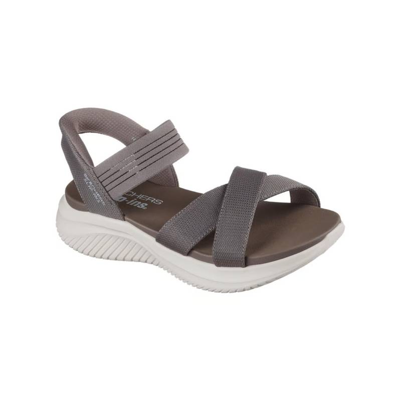 SKECHERS Ultra Flex 3.0 - Never Better Grey Sandals (UK 6)