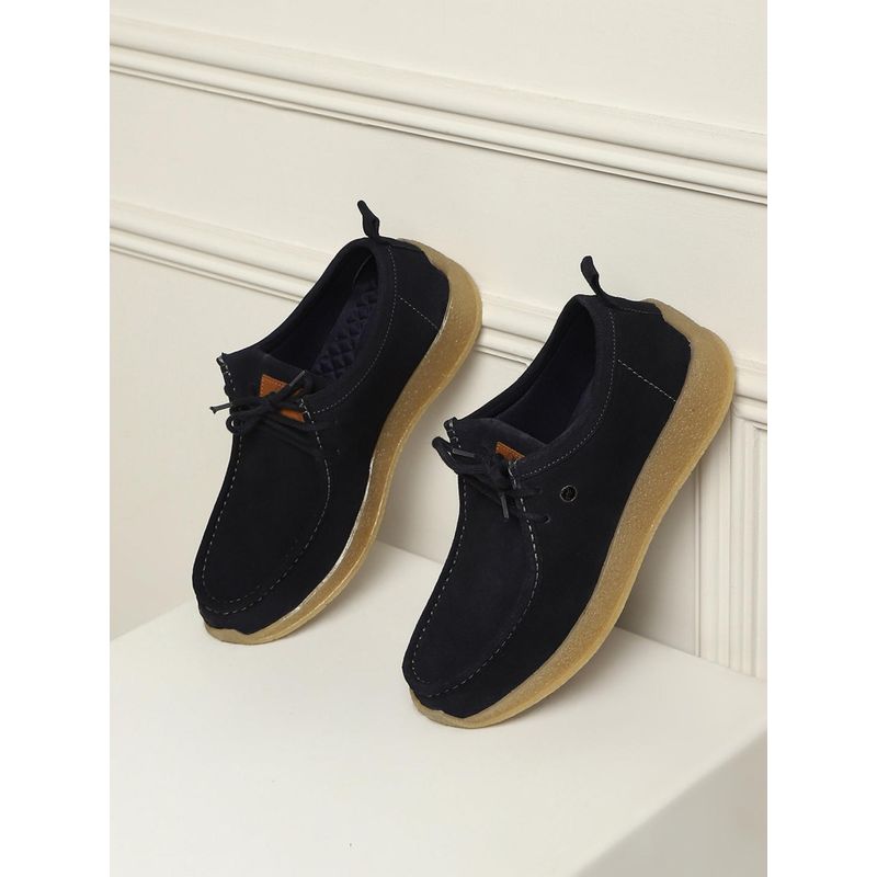Monte Carlo Navy Blue Casual Lace Ups Sneakers for Men (UK 11)