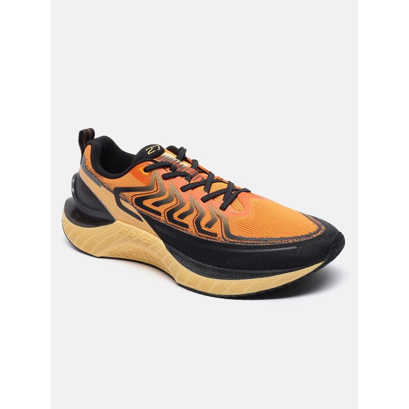 Xtep Dusty Orange & Black Running Shoes (EURO 40)
