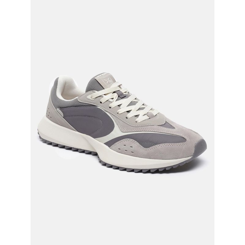 Xtep Grey Retro Casual Shoes (EURO 43)