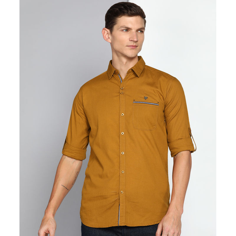 KUONS AVENUE Men's Linen Cotton Casual Shirt (2XL)